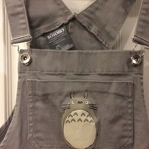 My Neighbor Totoro overall dress WITH pockets!
